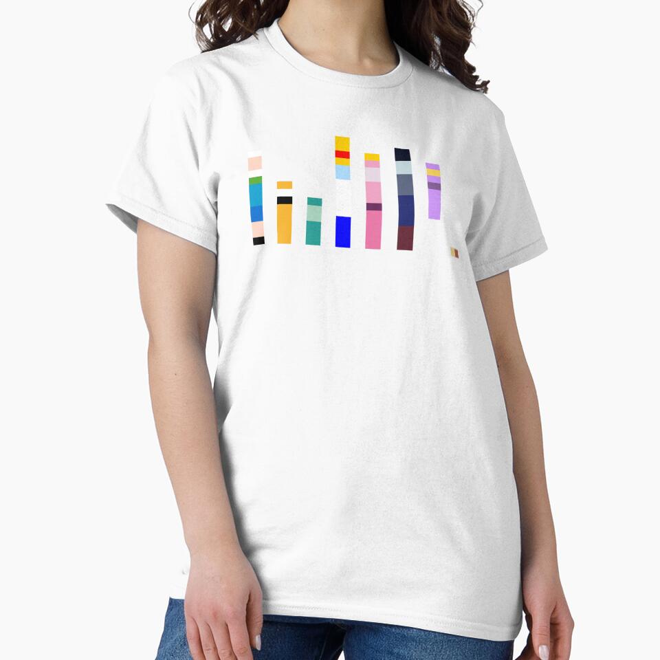 Characters of Adventure Time Barcode by gkillerb