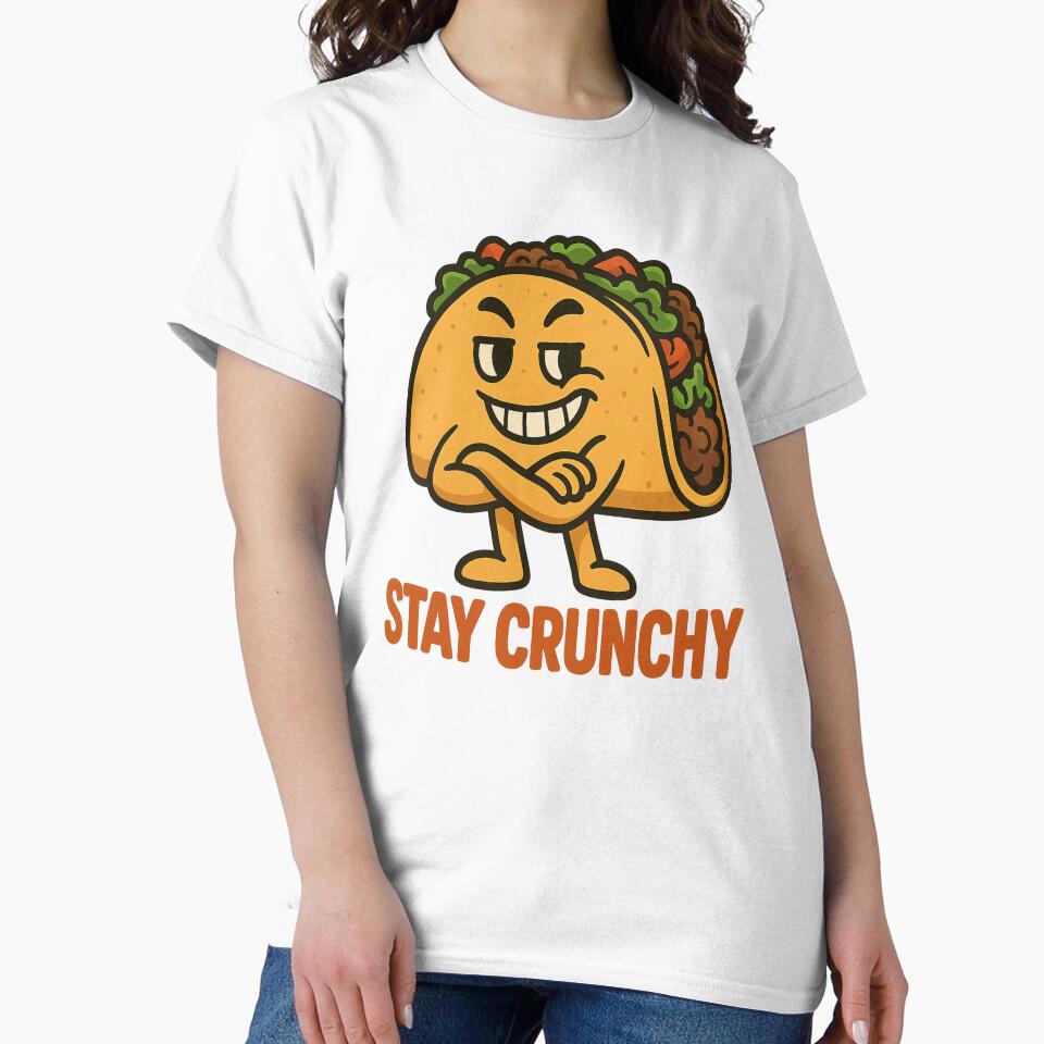 Stay Crunchy by MobredsShop