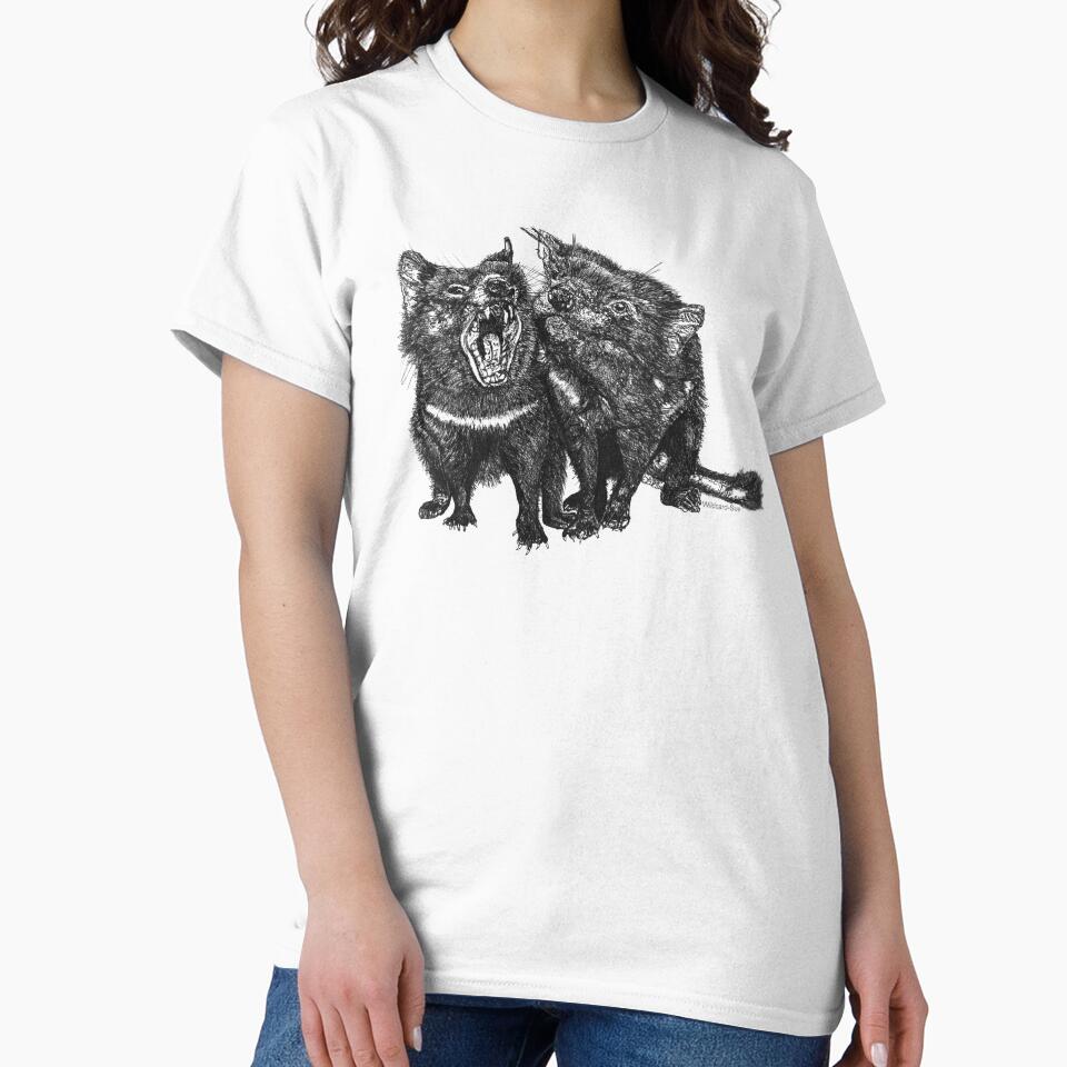 Kim and Josh Tasmanian Devils by Wildcard-Sue