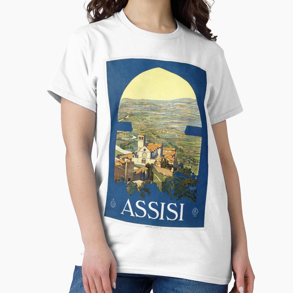 Visit Assisi - Vintage by VintageQrator
