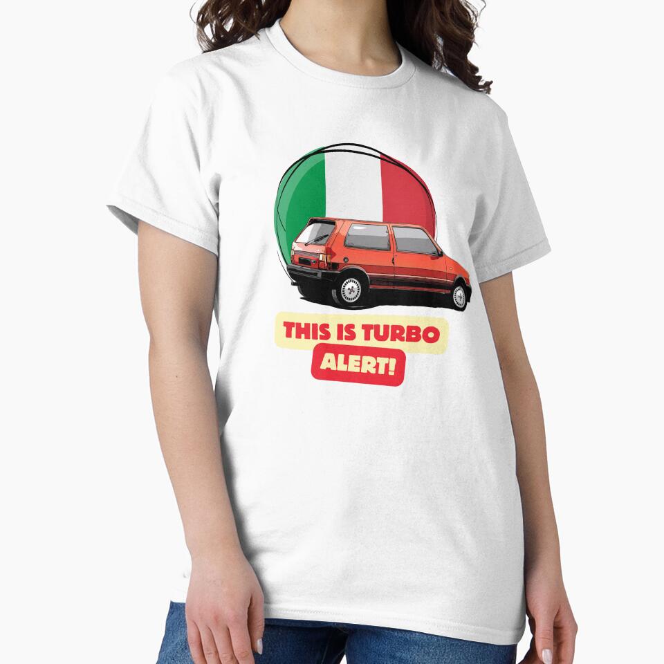 Iconic Italian Uno Turbo by TeeFuel