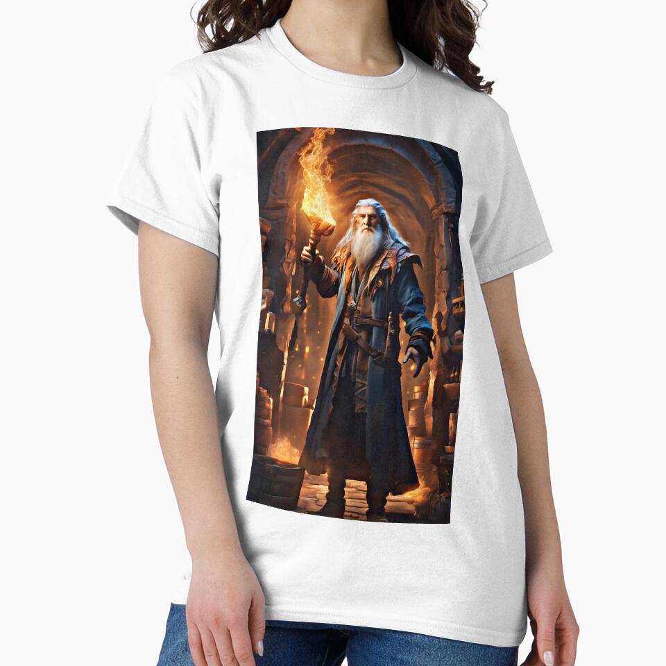 "Wizard of the Ages by MYTHIC PEEL STICKERS