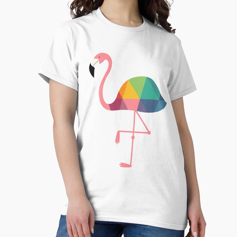Rainbow Flamingo by AndyWestface