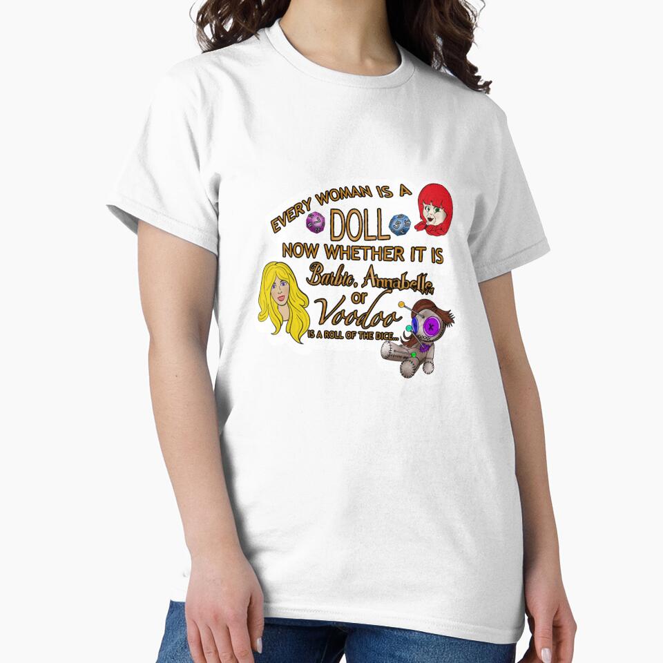 Every Woman Is a Doll Dice Humor by Auntie M