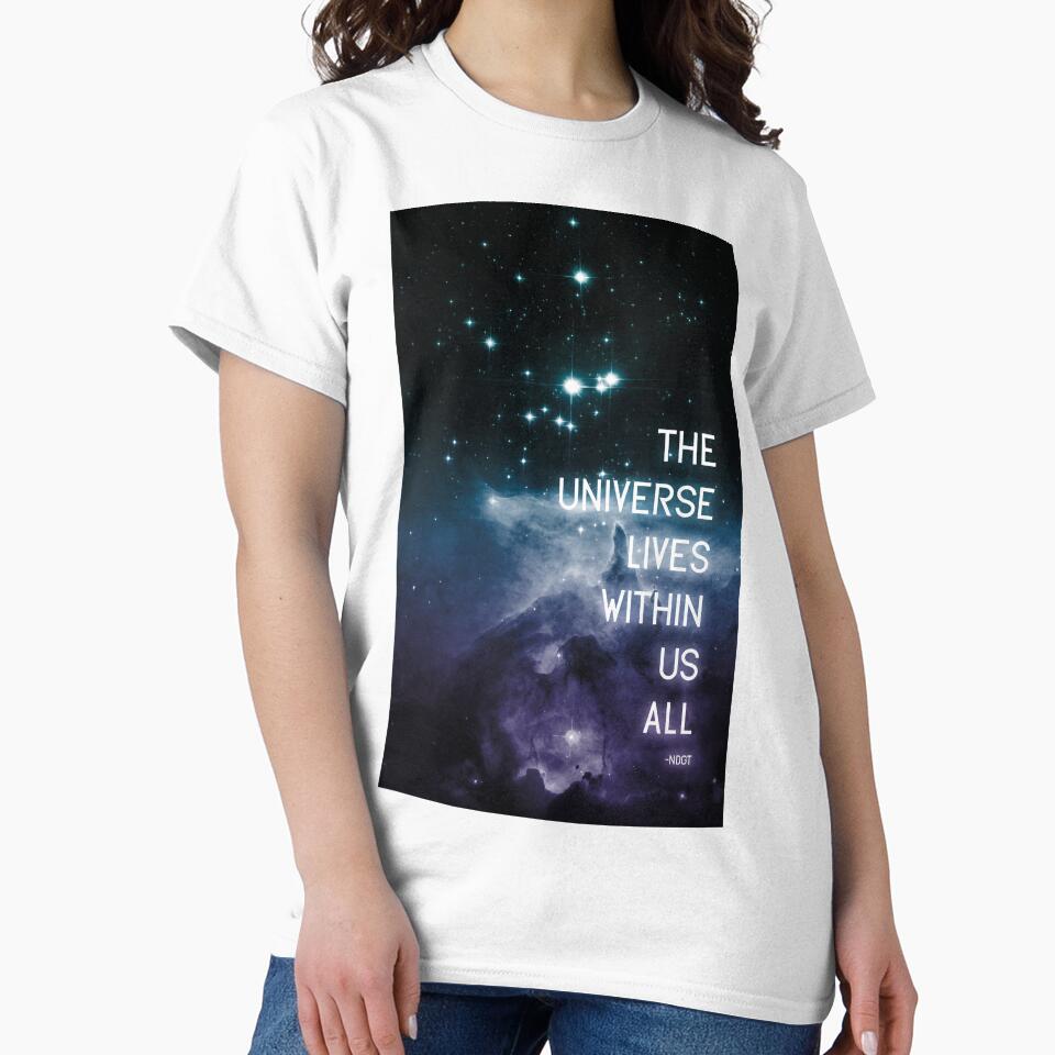 The Universe Lives Within Us All - NdGT Quote by Denise Giffin