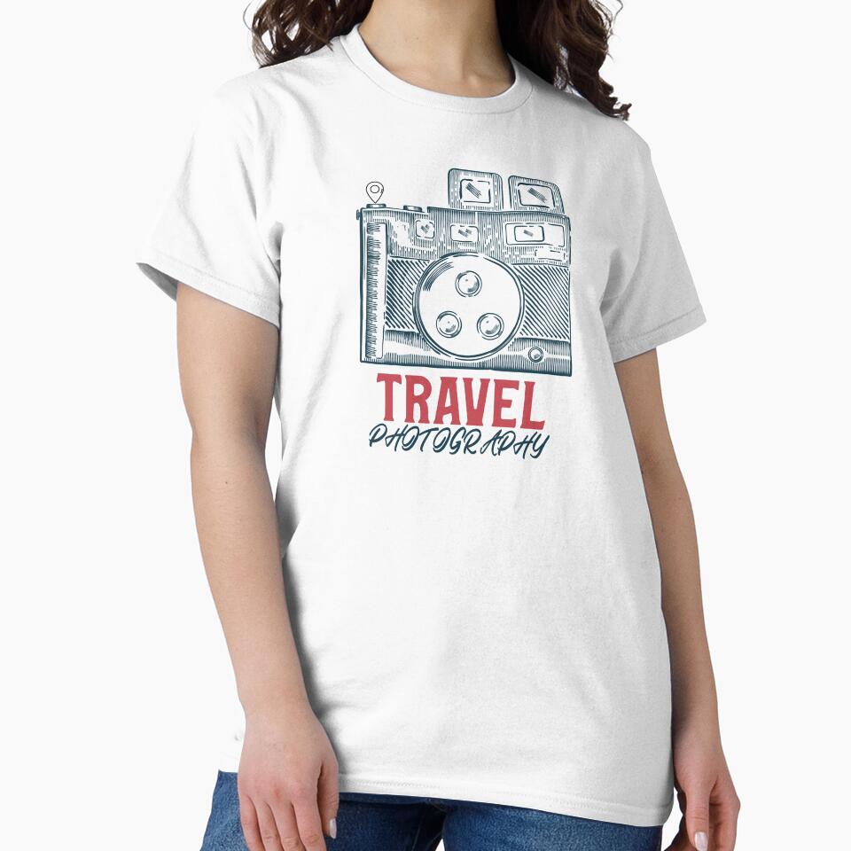 Travel Photography Camera Graphic by Bold & Brewed