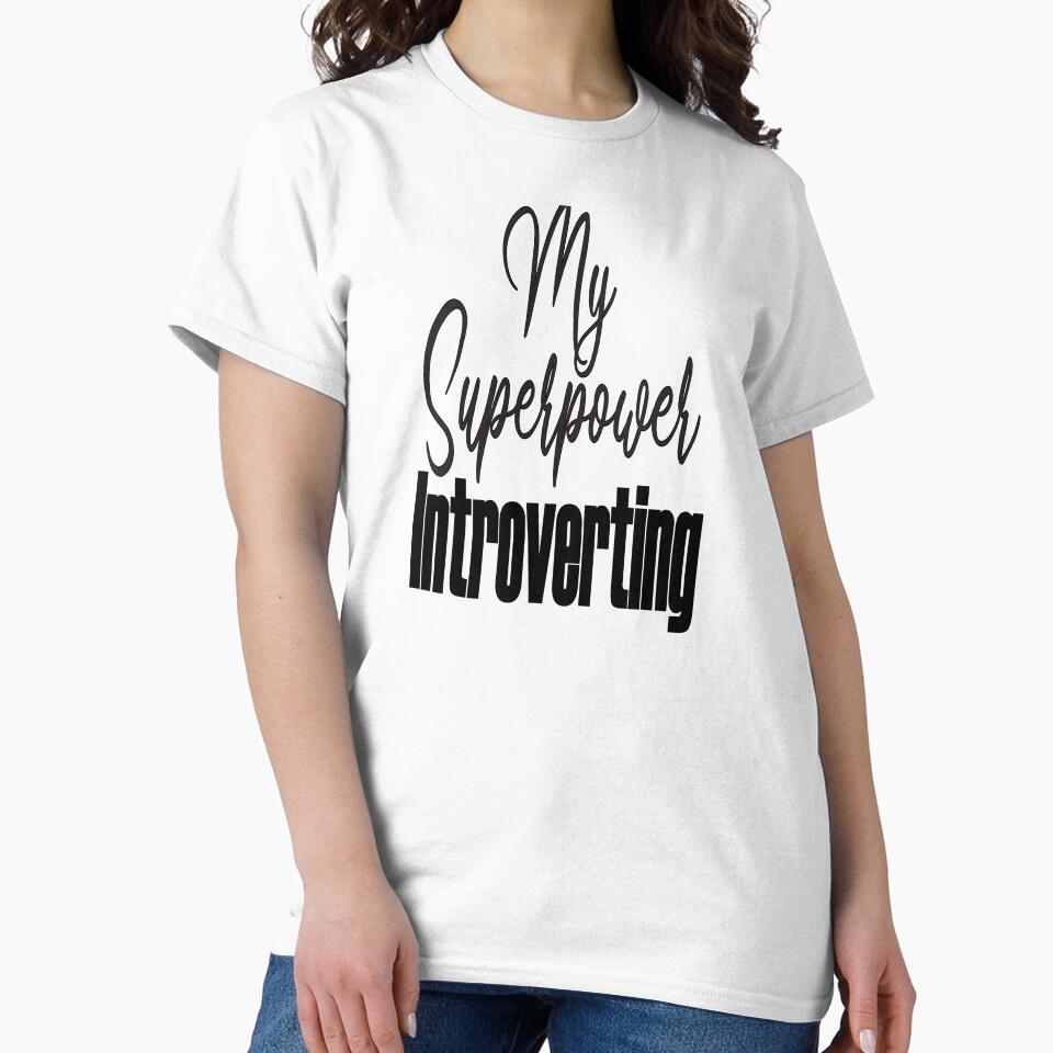 My Superpower: Introverting by KansydMerch