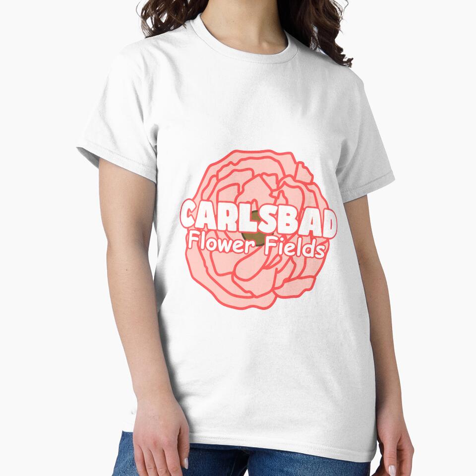 Carlsbad Flower Fields in Red by Aerodin