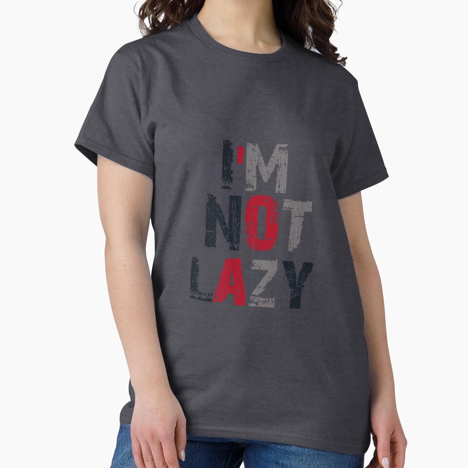 I'm not lazy by Mohamed Knibaa