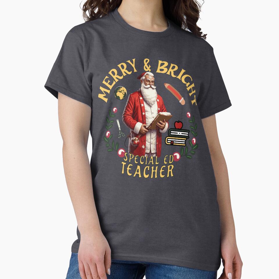 Gift for Sped Teacher, Christmas Holiday Special Education by CORINNE W