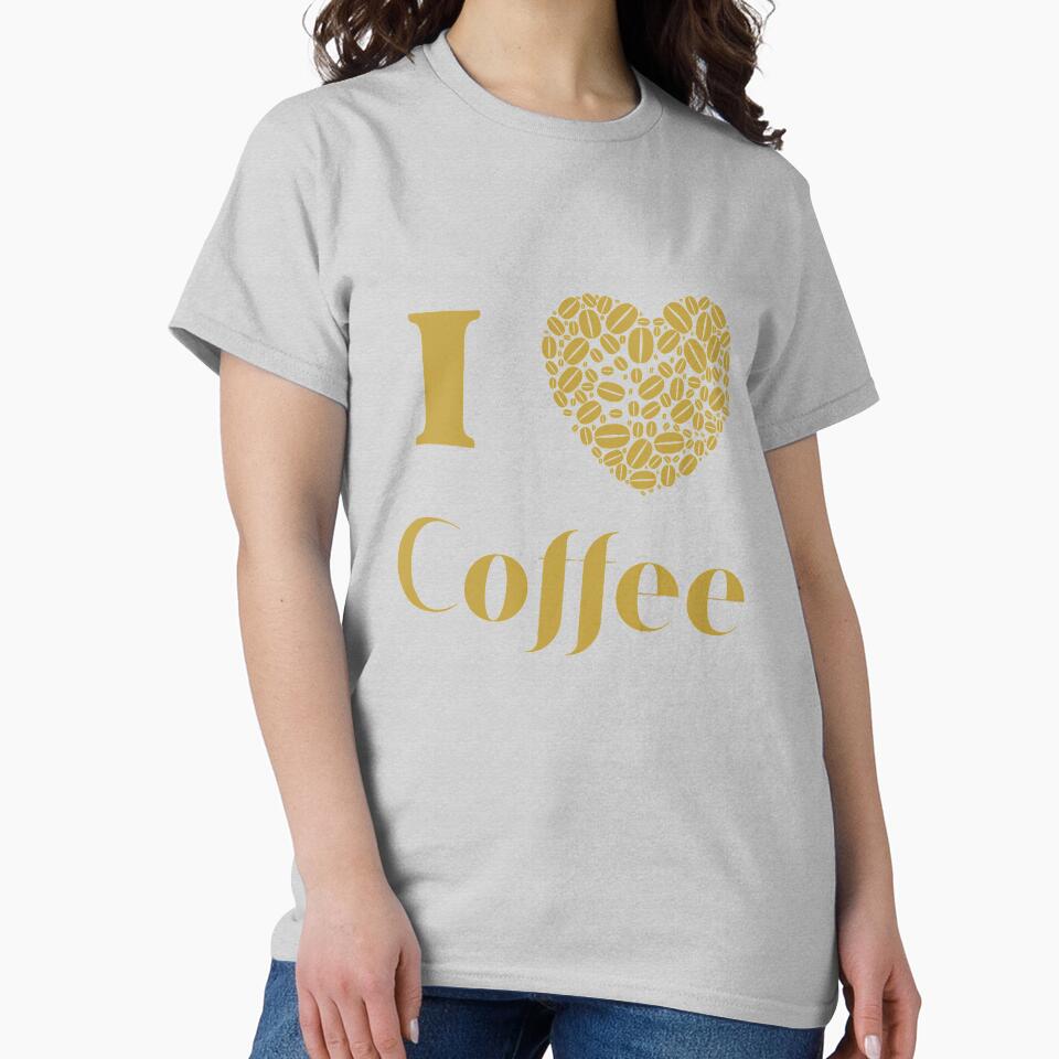 I Love Coffee by trendingatees