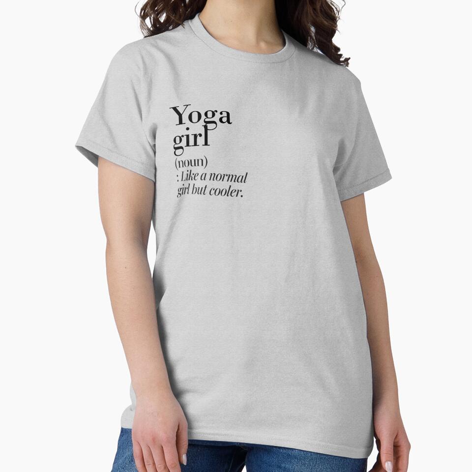 Yoga Girl Definition - Funny Yoga Lover by Watsonarts