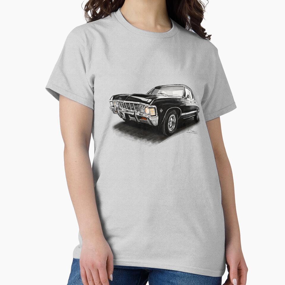 1967 Chev Impala in black like the one in Supernatural. by Francohanekom