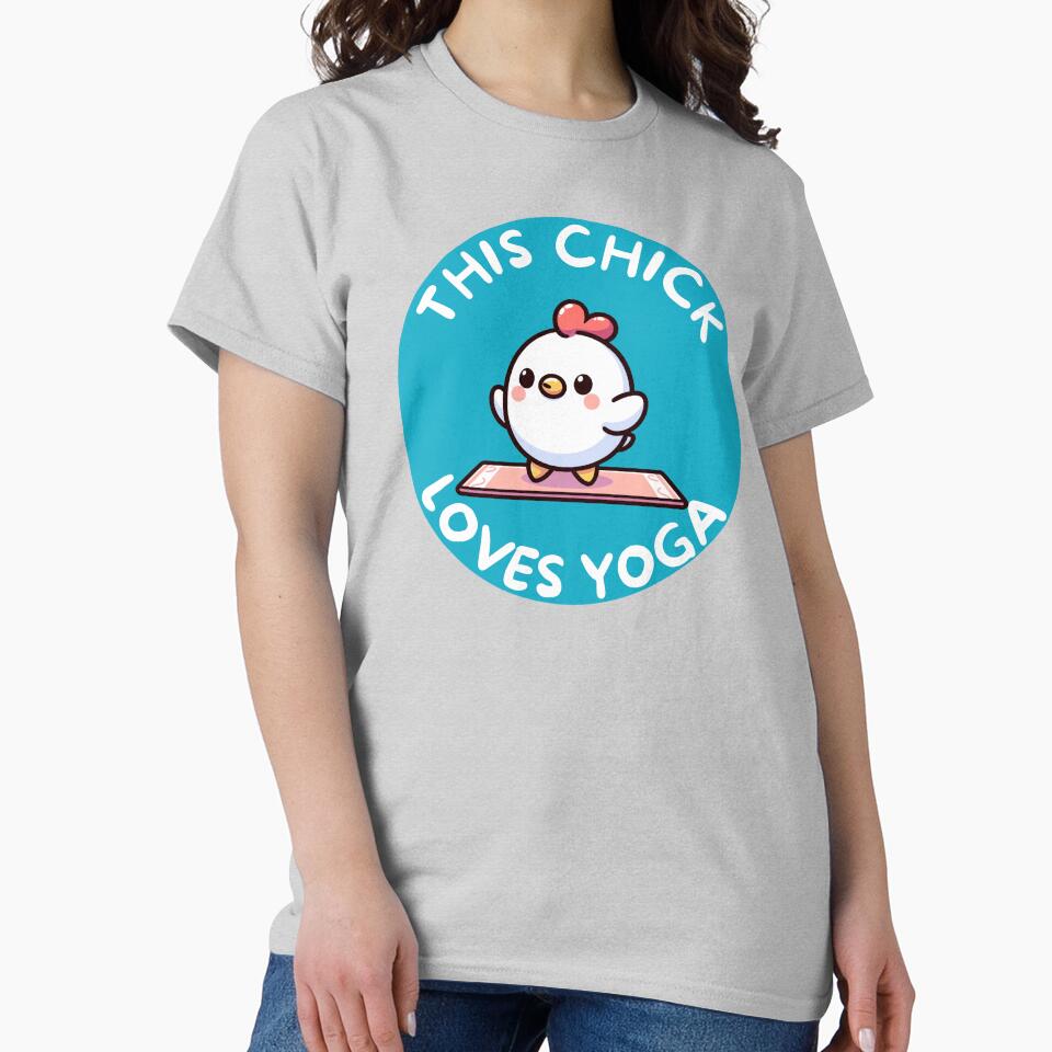 Funny Chicken Yogi by DivineMovement