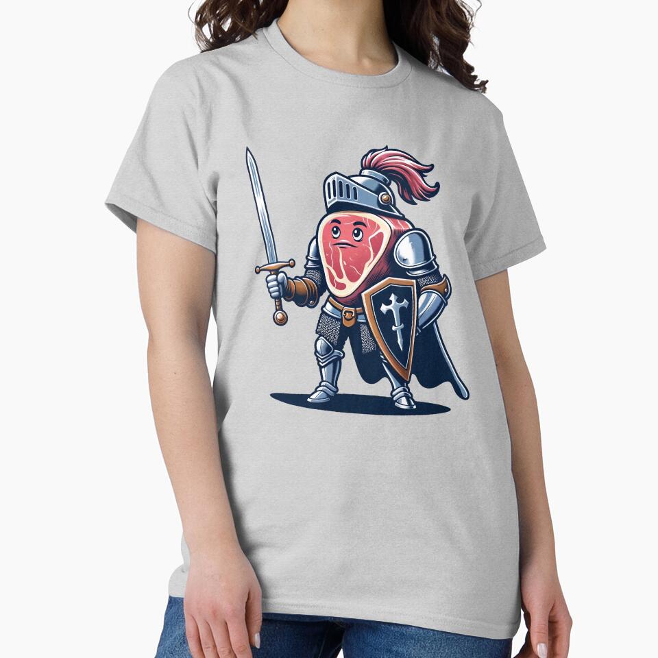Sir Loin: The Knighted Steak by T-TimeTreasures