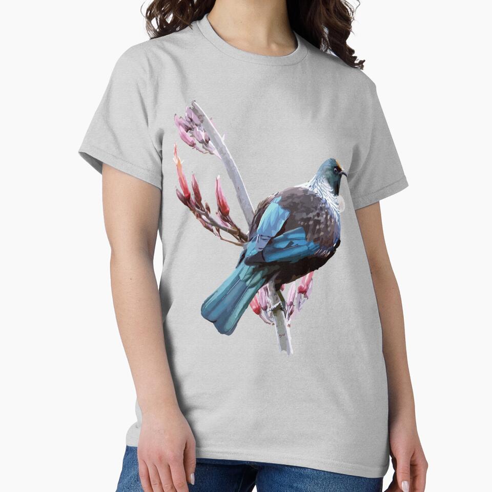 New Zealand Tui by BeThreeDesigns