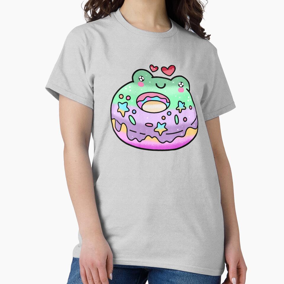 Cute kawaii froggies donut by Quacktails
