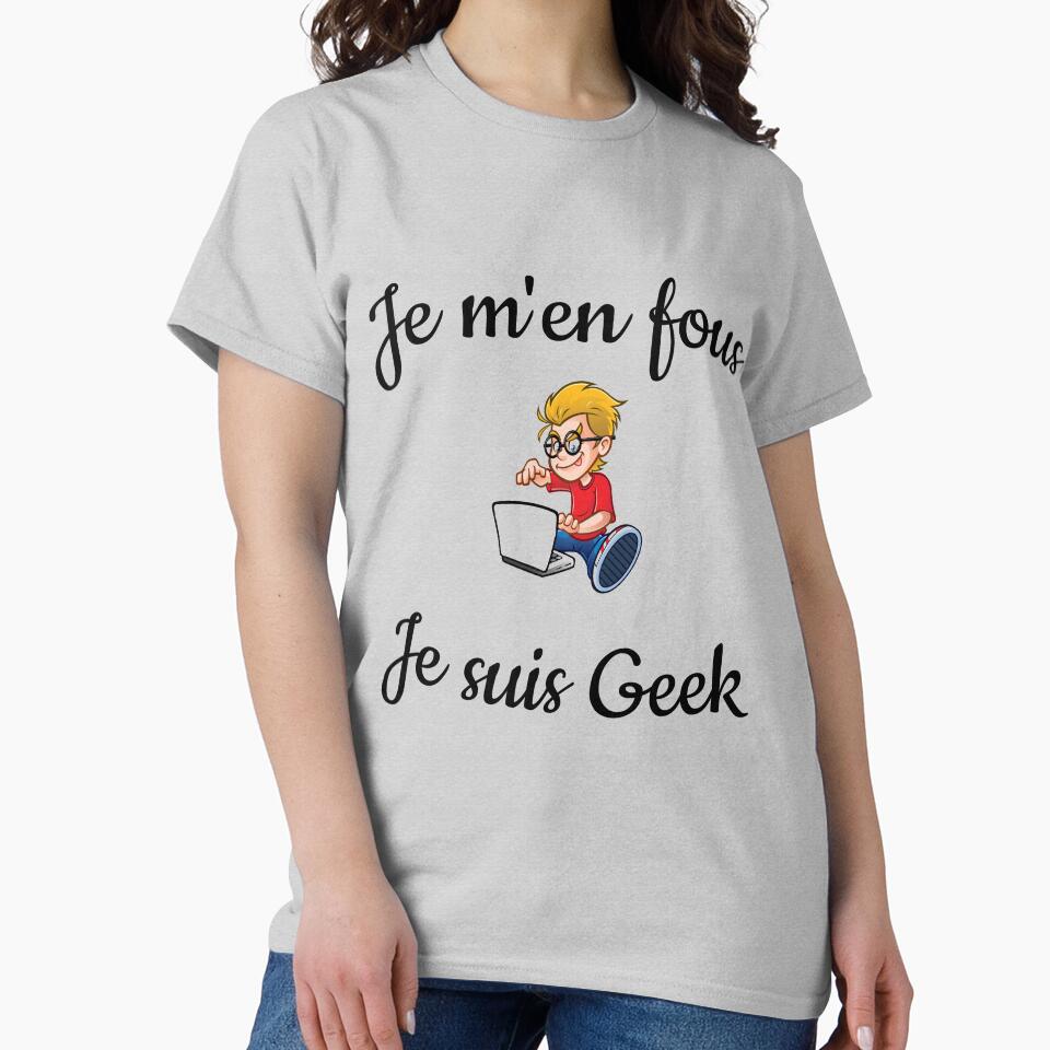 I don't care I'm Geek by Sandydesign