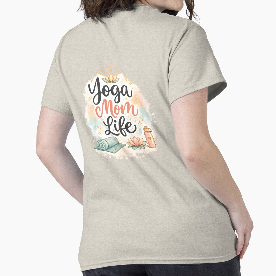 Cute Yoga Mom Life Yoga Life Art Perfect Tote Bag Gift Idea by Divakar Fashion