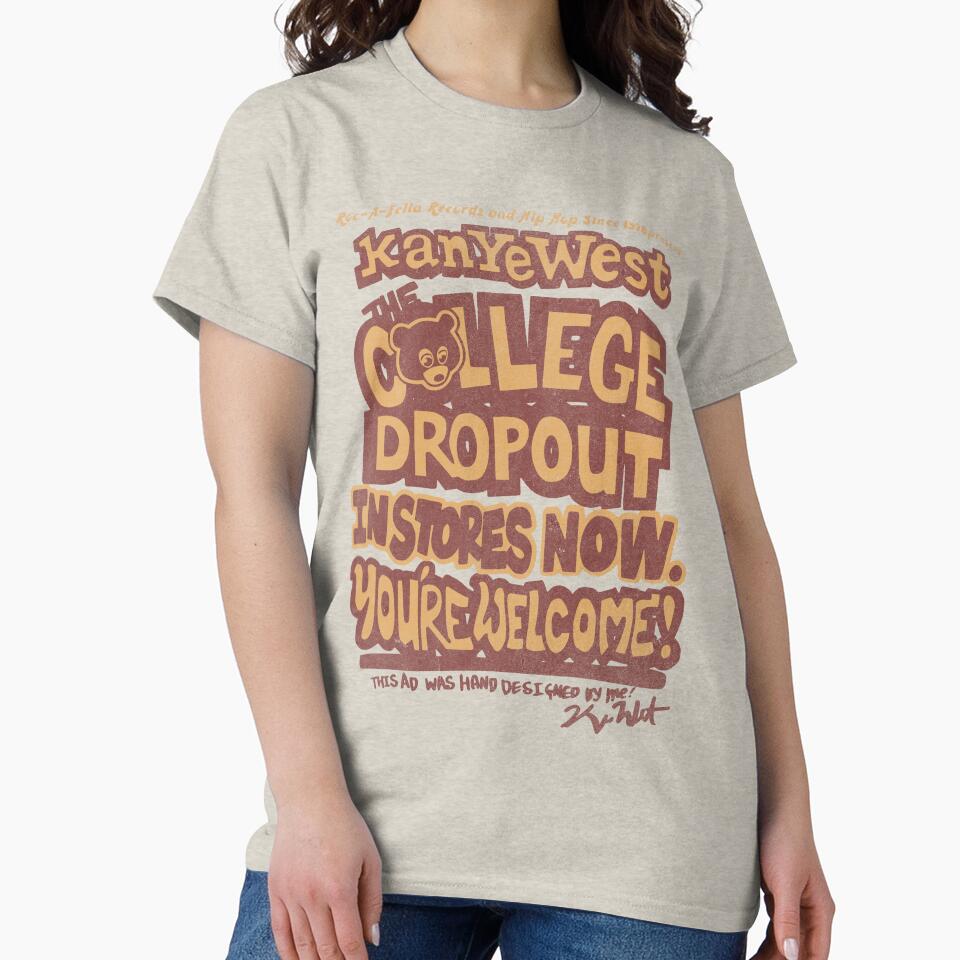Vintage College Dropout Kanye West Graphic by NapkinDesigns