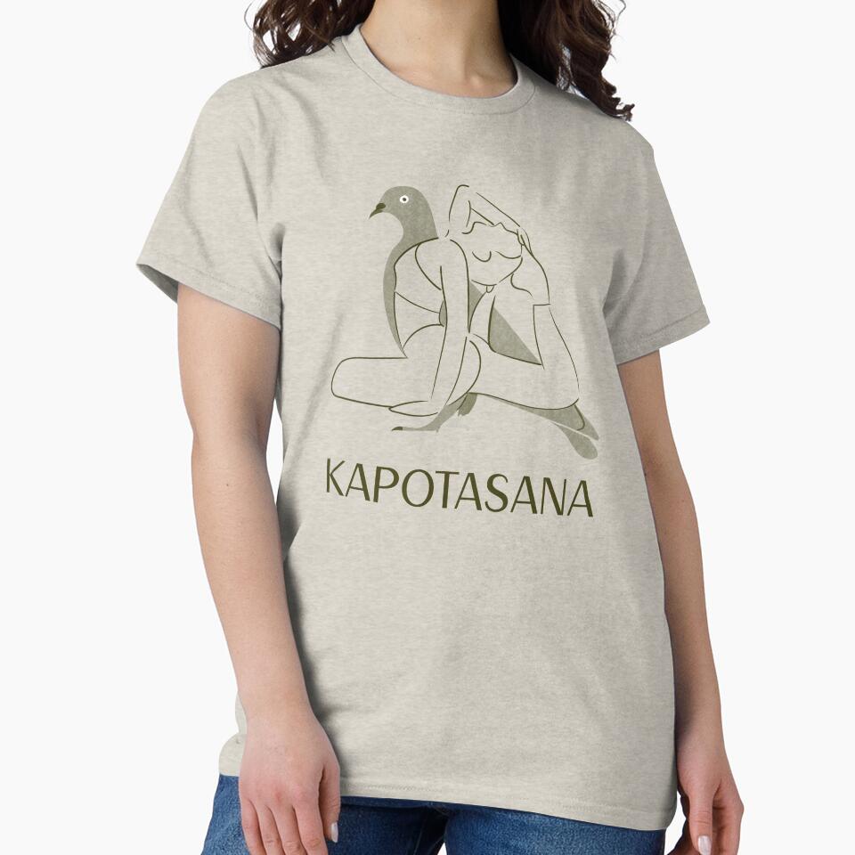 Pigeon Yoga Pose Kapotasana – Deep Heart Opening Yoga Design by WellspringXflow