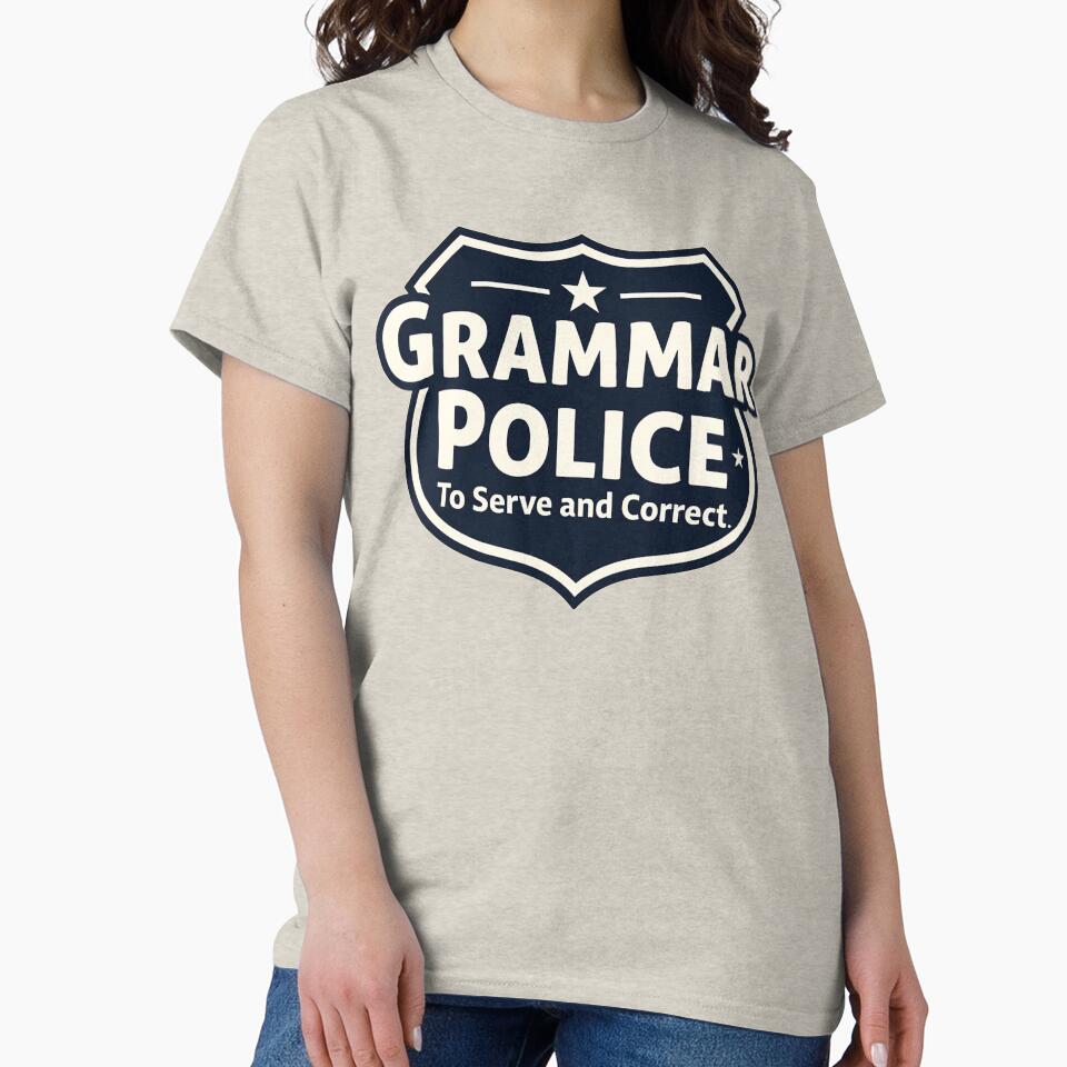 Grammar Police: To Serve and Correct by AdamSpade