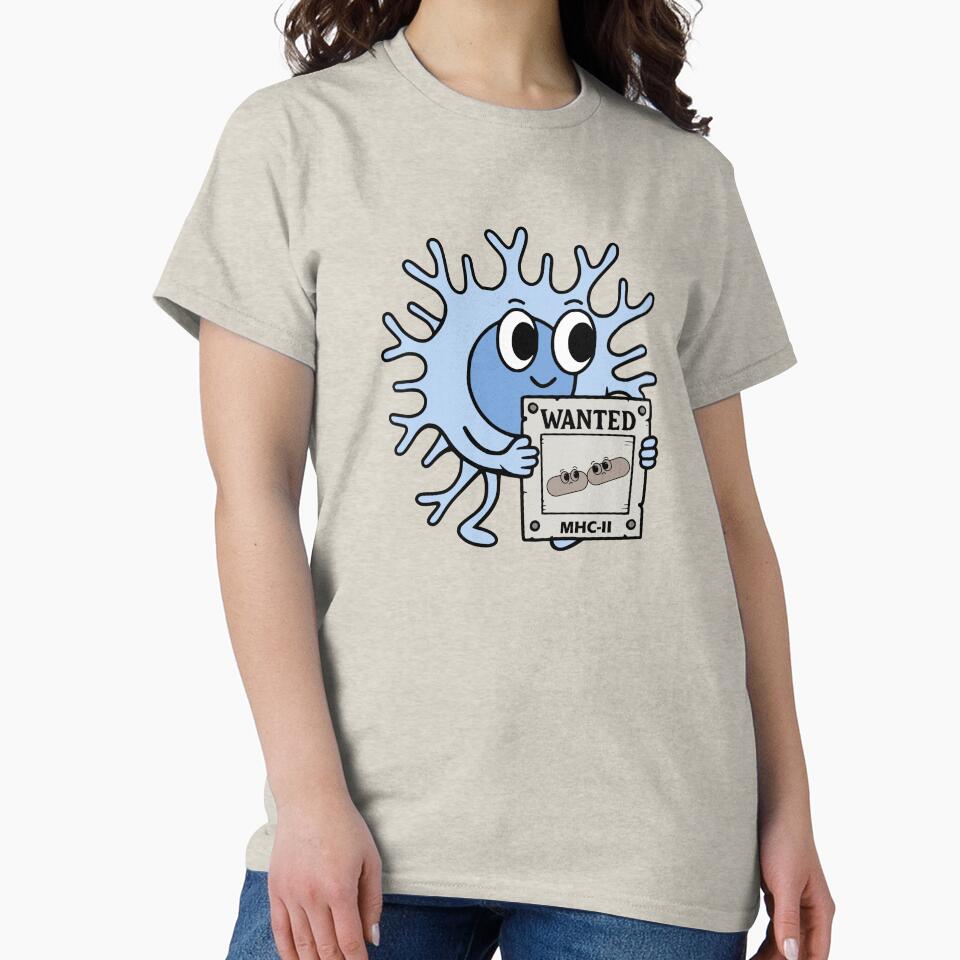 Cute Dendritic Cell ( MHC-II Wanted Poster ) - Cute Immune Cells by MicroMarket