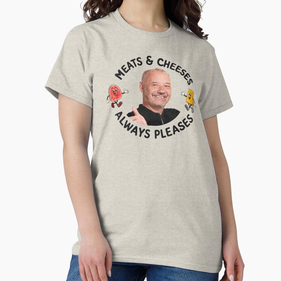 Meats & Cheeses Always Pleases, Funny Bob Mortimer Quote by Vonravenn