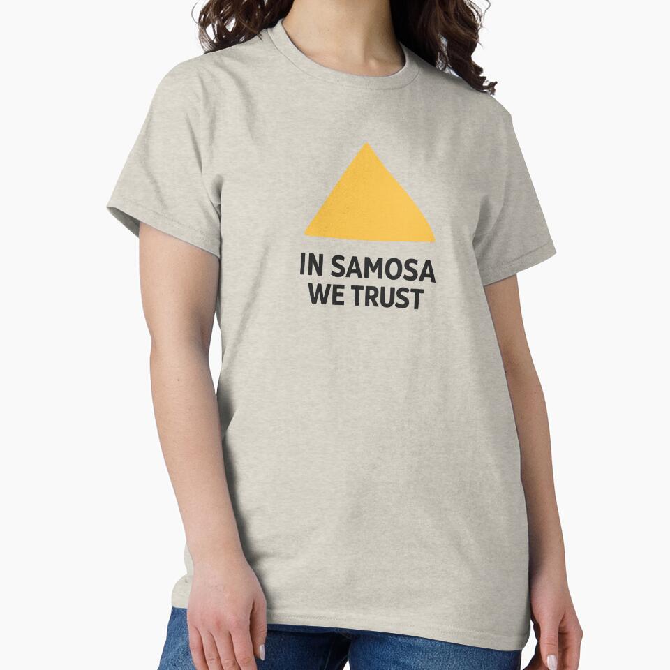 In Samosa We Trust Minimalist Ramadan Gift by xmoudx