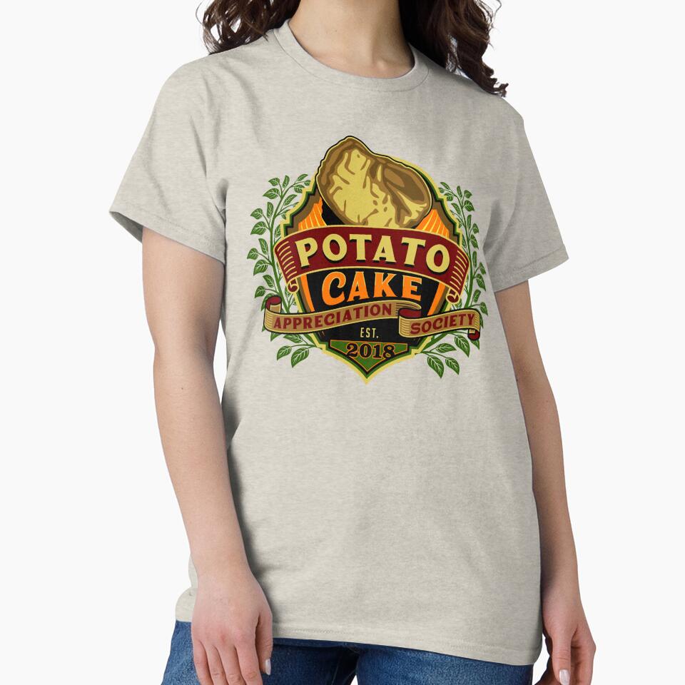 Potato Cake Appreciation Society Official Tee by PotatoCakeAS