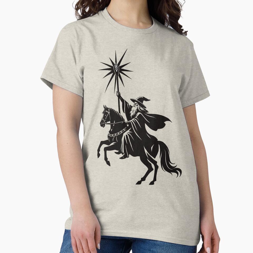 Gandalf the White, in Black by HauntingAppeal