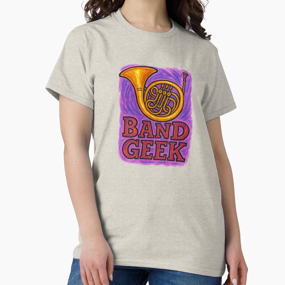 French Horn Band Geek by FrictionMaxxing