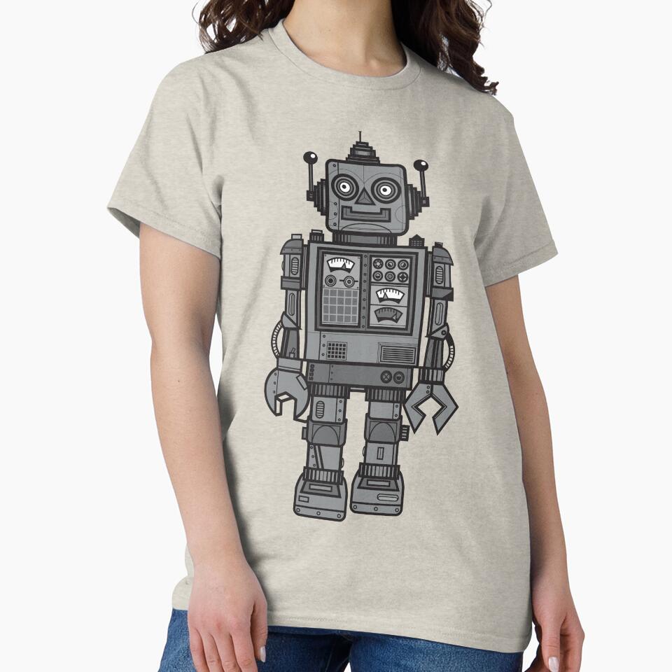 Vintage Robot by wottoart