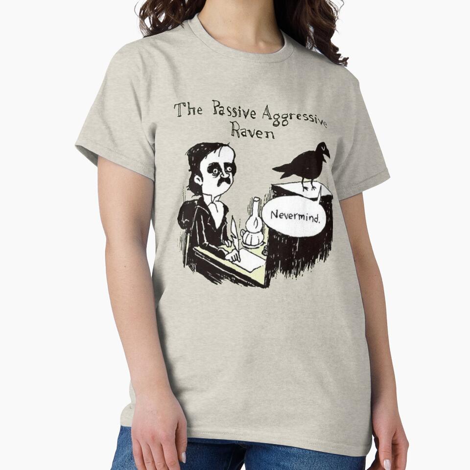 PASSIVE AGGRESSIVE RAVEN by HAUNTERSDEPOT