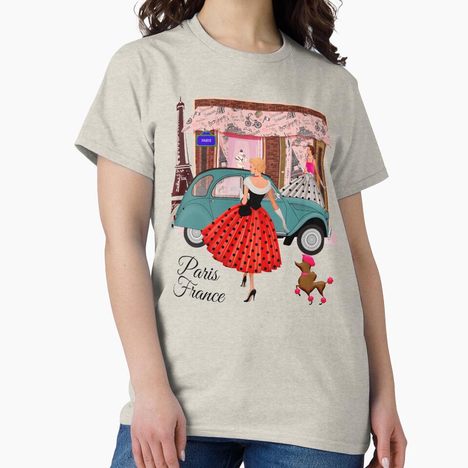 Women’s Vintage Retro 50’s Fashion Art by joseech
