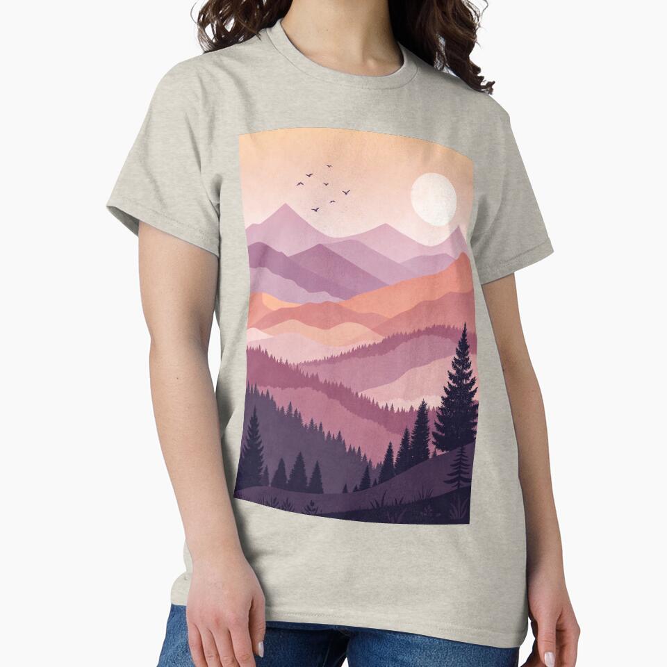 Abstract Sunset Peaks - Boho Wall Decor Bundle. by LuxeBuzz