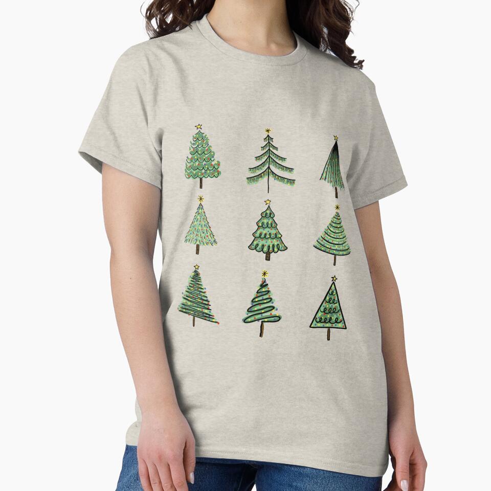 christmas trees by izzybeggs