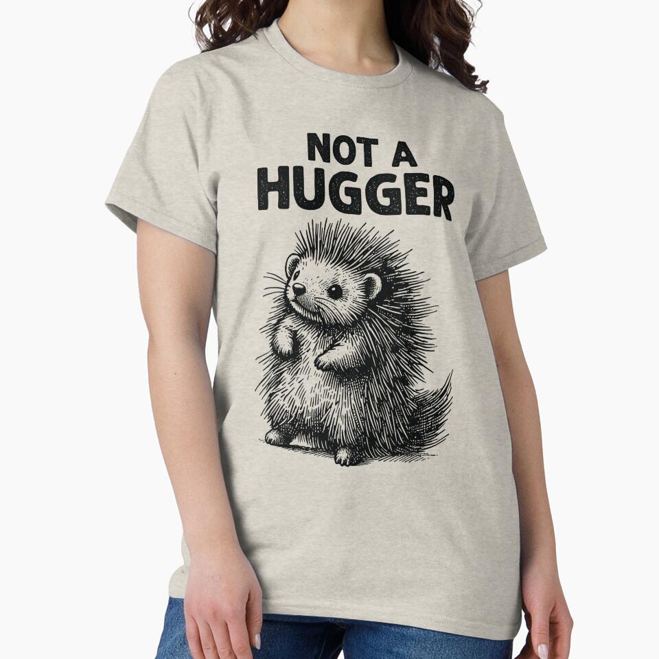 Not A Hugger Porcupine by MO DESIGNS