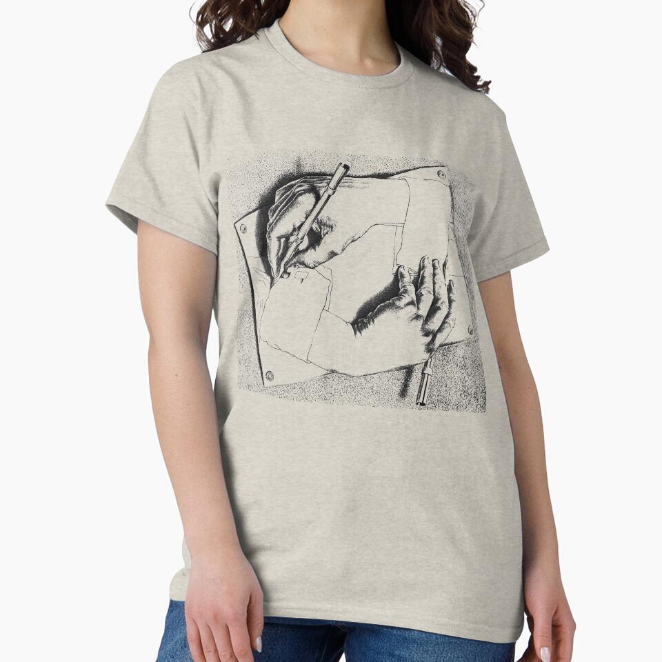 Souvenir from Netherlands - Escher's hands by EnjoyRiot