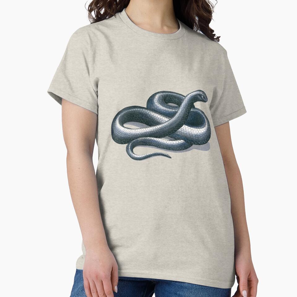 Eastern Indigo Snake Illustration by ABFoleyArt