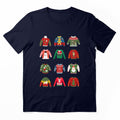 Womens Ugly Christmas Sweater t-Shirt. Holiday christmas t shirt to add some ugly sweater xmas joy to your holiday. by Barb  Hamilton ⭐⭐⭐⭐⭐