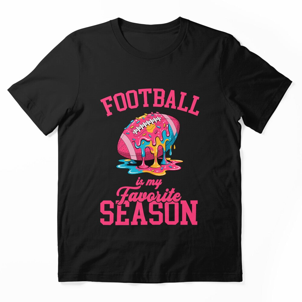 Colorful Drippy Football Season Shirt by LashondaGreen89