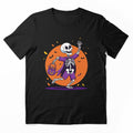 Dancing Skeleton Halloween Trick or Treat – Funny Spooky Cute Skeleton Shirt by UmazDesigns