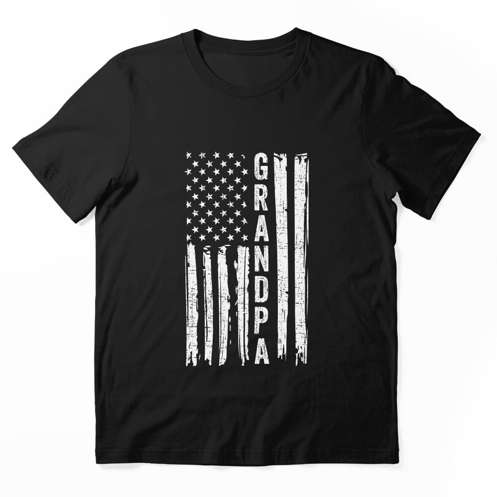Grandpa USA American Flag Shirt, Patriot Grandpa Shirt, Liberal Grandpa Shirt, Grandpa Gift Idea, New Grandpa Gift, New Grandpa Shirt, by aymob