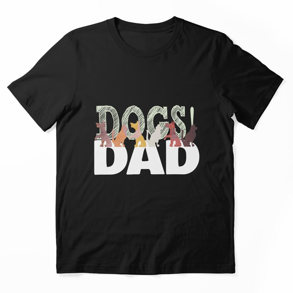 Dogs Dad Gift Tee, dog dad shirt ,best dog dad by hanlynstyle