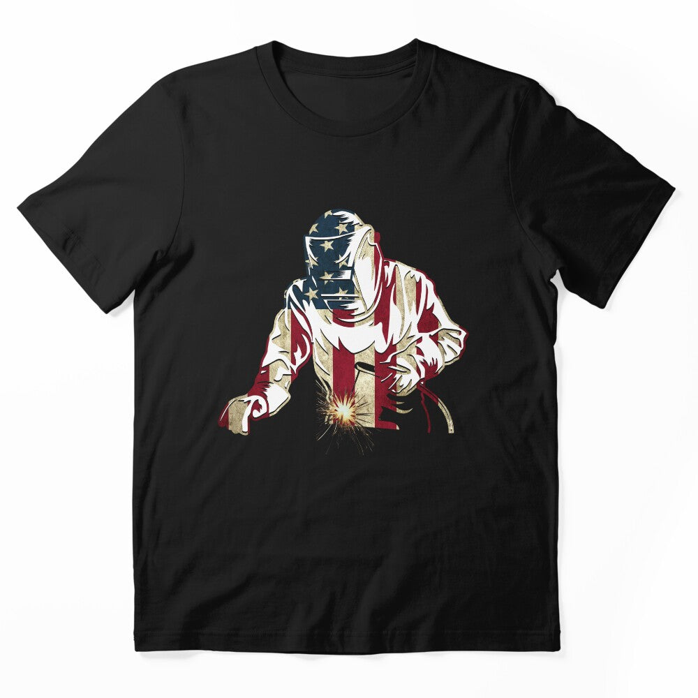 American Welder / USA-flag-welder by Tee Hub