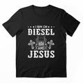 I Run On Diesel And Jesus Shirt, Truck Driver Shirt, Trucker Dad Shirt, Trucking Gift, Women Truckers, Tow Truck Driver, Gift For A Trucker by aymob
