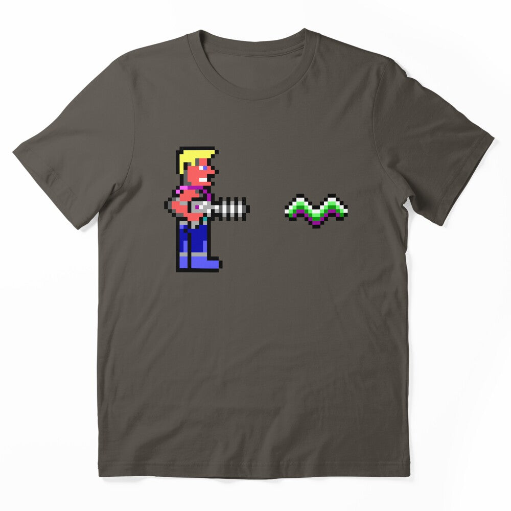 Duke Nukem Retro Pixel DOS game fan shirt by hangman3d