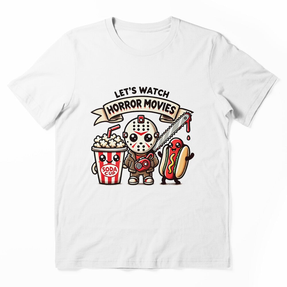Lets Watch Horror Movies For Horror Fans - Funny Horror by Shirt-Face