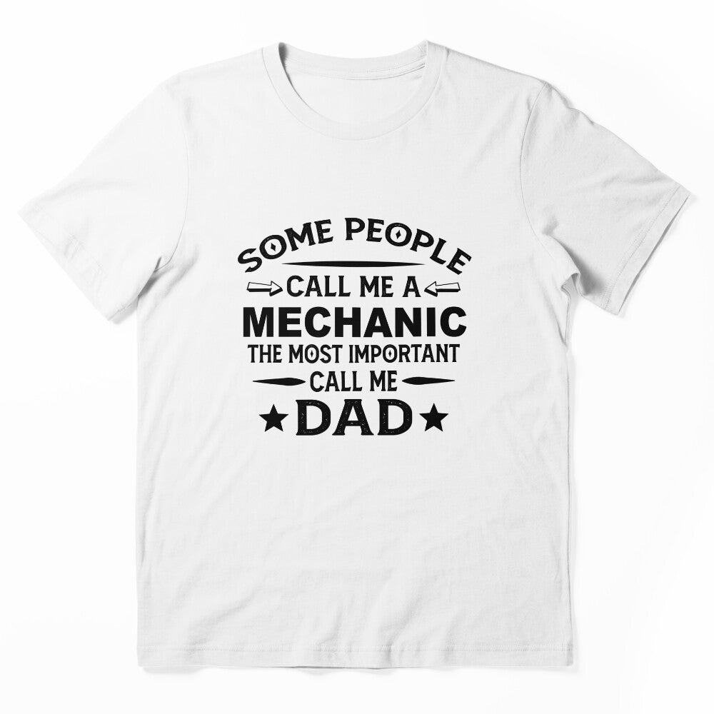 Mechanic Father Dad T-shirt gift for father's Day Mechanic Dad Father's Day, Mechanic Dad Hudband Christmas Gift by xlnv